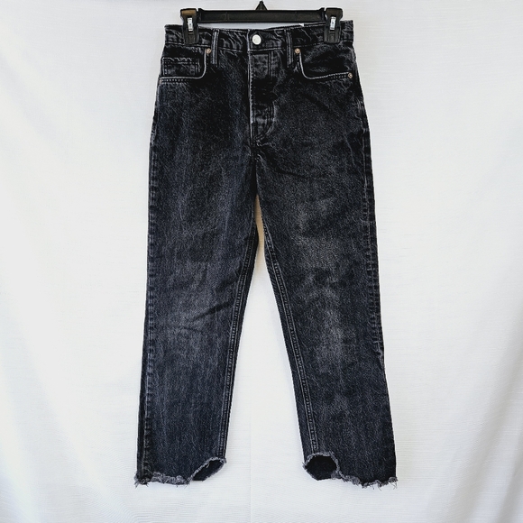Free People We the Free Tapered Baggy Boyfriend Jean size 25 - Picture 5 of 13